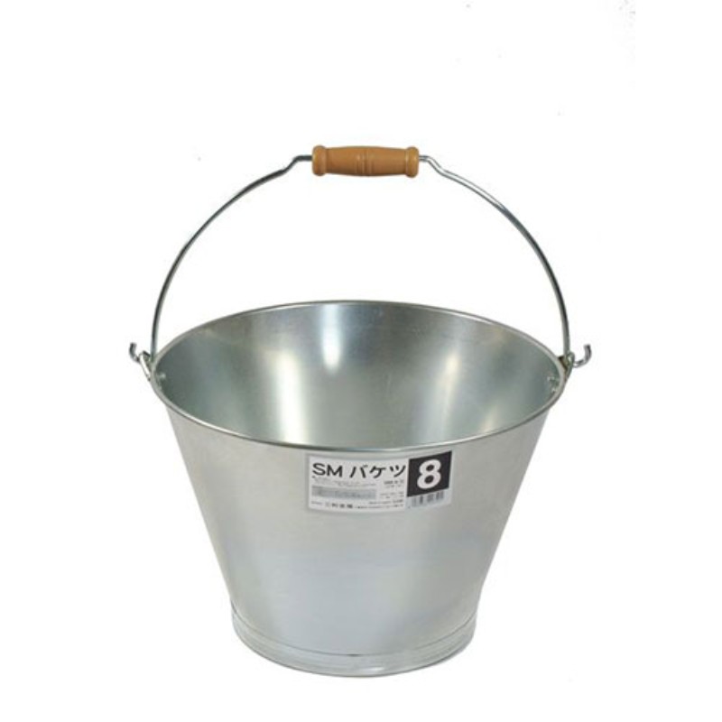 【5セット】 三和金属 SMバケツ 8型 MMT03404X5 [▲][AS]