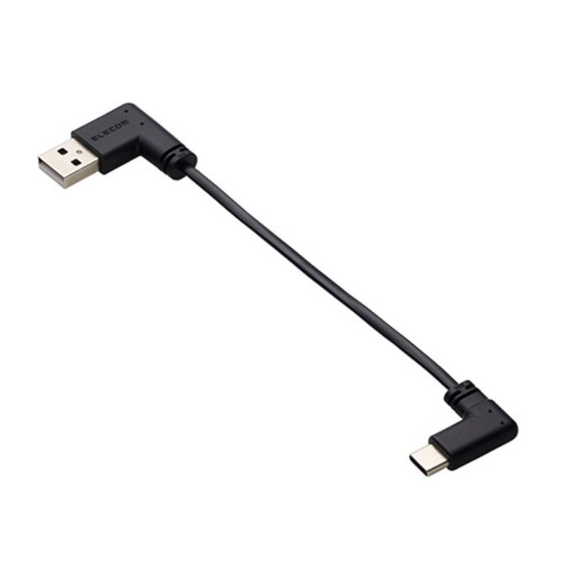 【3本セット】 エレコム モバイルバッテリー用ケーブル USB-A - USB Type-C(TM) 充電専用 ブラック MPA-ACLL01BKX3 […