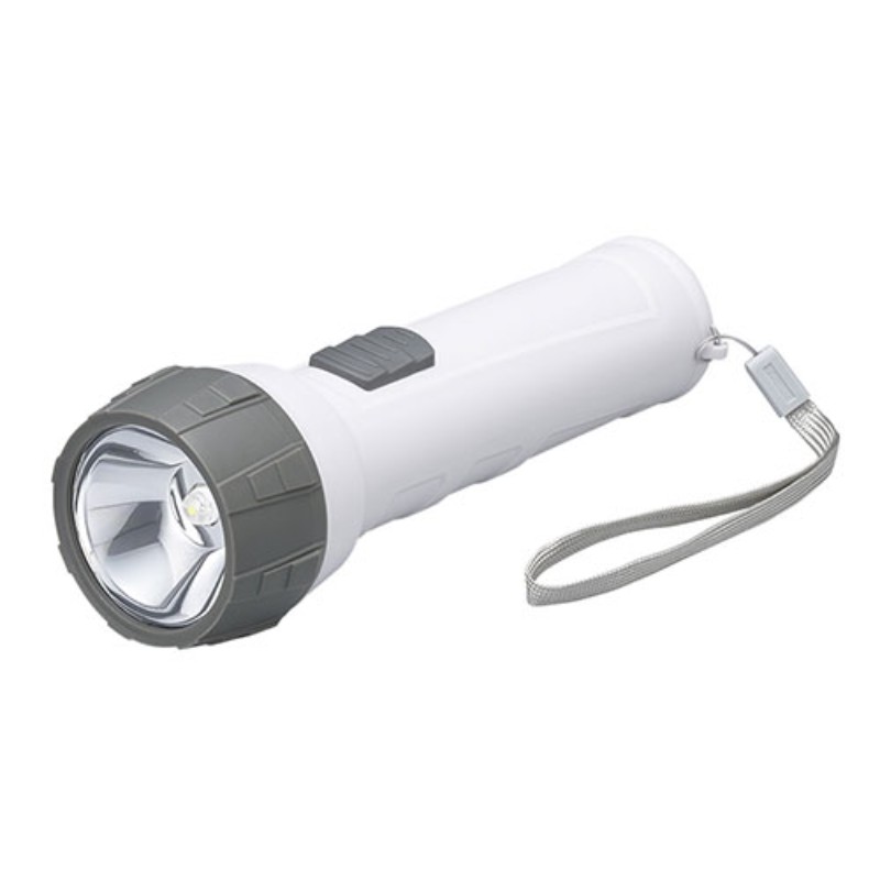 YAZAWA LED懐中ライト単1形 L4S45DWH [▲][AS]