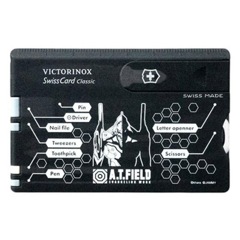 角利産業 A.T.FIELD ビクトリノックス スイスカード 10機能のマルチツール エヴァンゲリオン EVANGELIO..