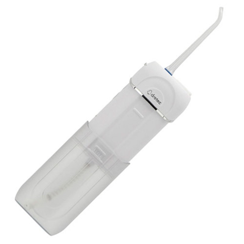 DRETEC ドリテック 口腔洗浄器 ジェットクリーン ポータブル ホワイト 見逃しやすい歯間の汚れもスッキリ洗浄 C6139607 生活家電 [▲][AS]