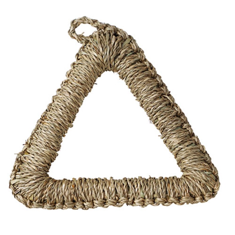 ヤマコー てまひま工房 Naturalist い草風鍋敷き 三角 18cm yamaco78414 [▲][AS]