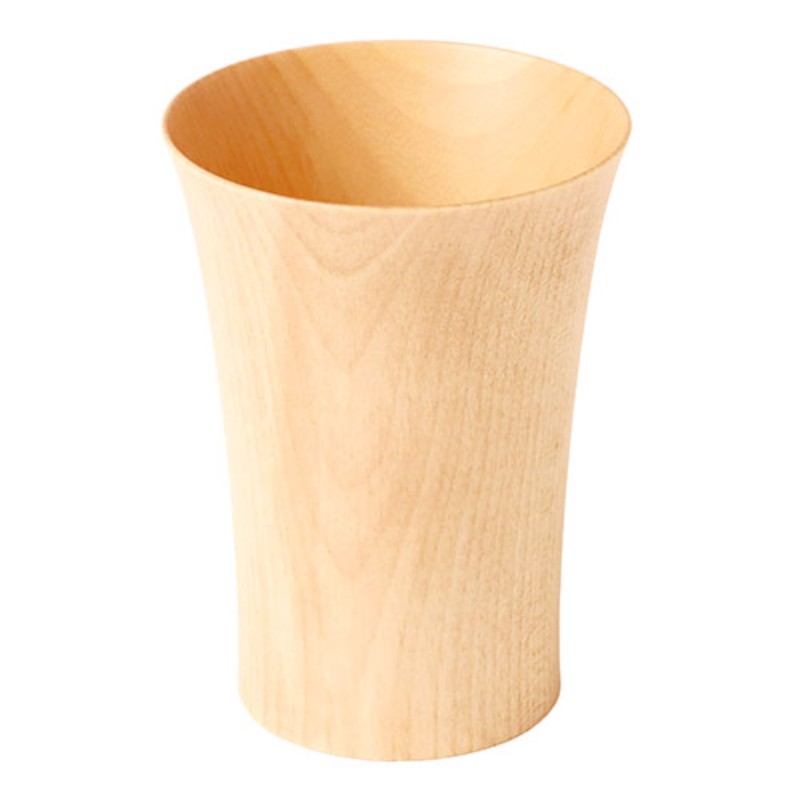 ヤマコー てまひま工房 WOOD CUP 水目桜のウッドカップ ナチュラル yamaco78433 [▲][AS]