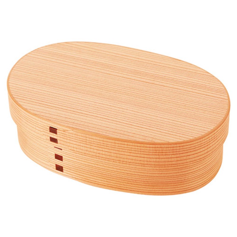 ヤマコー てまひま工房 杉柾わっぱ弁当箱 安心・上質・国産杉 日本製 中サイズ yamaco86969 [▲][AS]