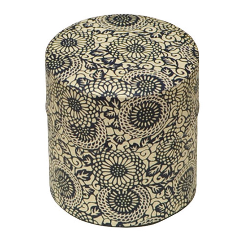 【5個セット】 ヤマコー てまひま工房 お茶缶 ぽッ・かん 菊唐草 S yamaco79206X5 [▲][AS]