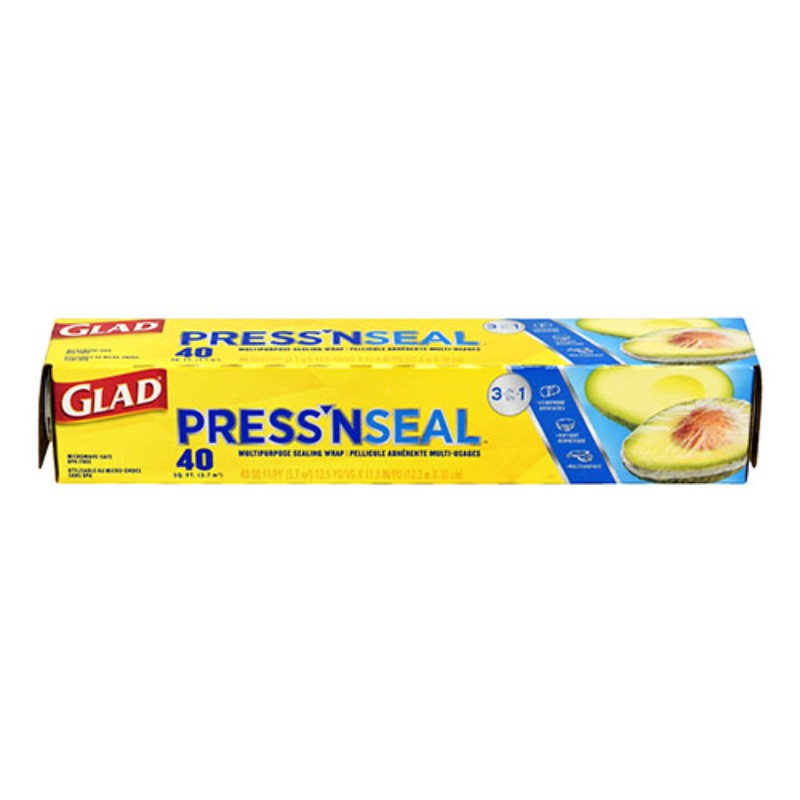 【12セット】 クロロックス GLAD PRESS'N SEAL FOOD WRAP グラッド プレス&シール フードラップ 30cm×12.3m IGL0007X12 [▲][AS]