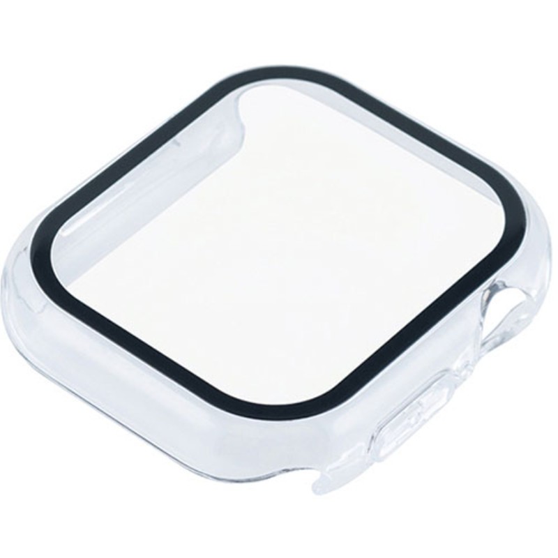 ナカバヤシ Apple Watch 42mm ガラス+ケース CL SMWC-AW421CL [▲][AS]