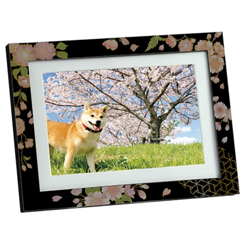 ARTEC フォトフレーム 桜 季節感あふれるフォトフレーム 桜が散りばめられたフォトフレームで春の思い..