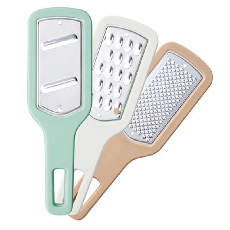 スマシェフ 使い分けスライサー3種セット 千切りやおろし器などサラダや薬味作りに便利 SP-36374 調理..