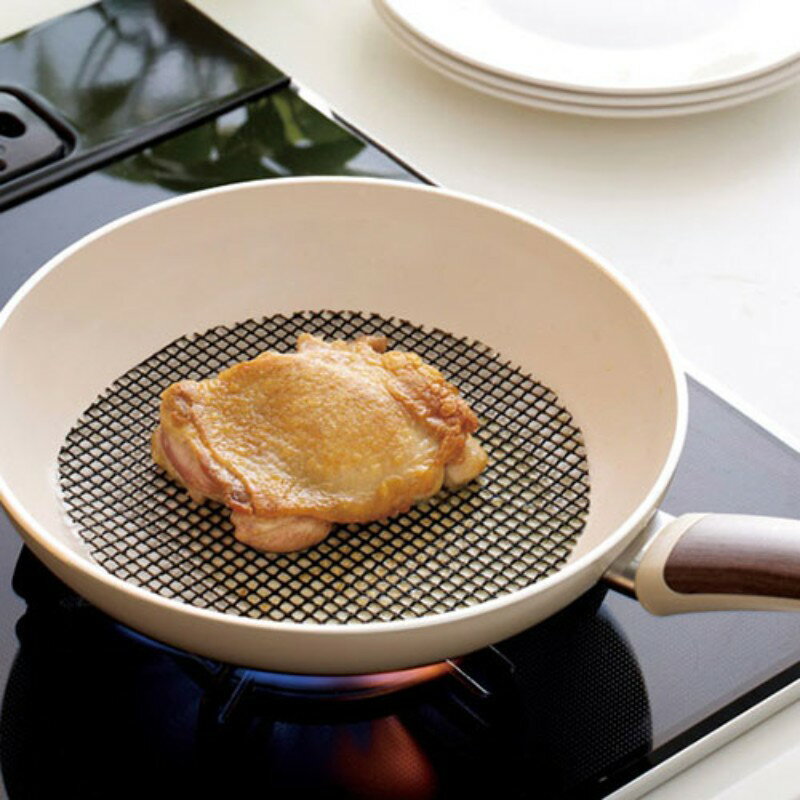 グリルが焦げ付かない 焼き網シート 面倒な焦げ付きを洗う手間が省けて家事の時短に ハサミでカット可能 SP-36529 キッチン用品 [▲][AS] 3