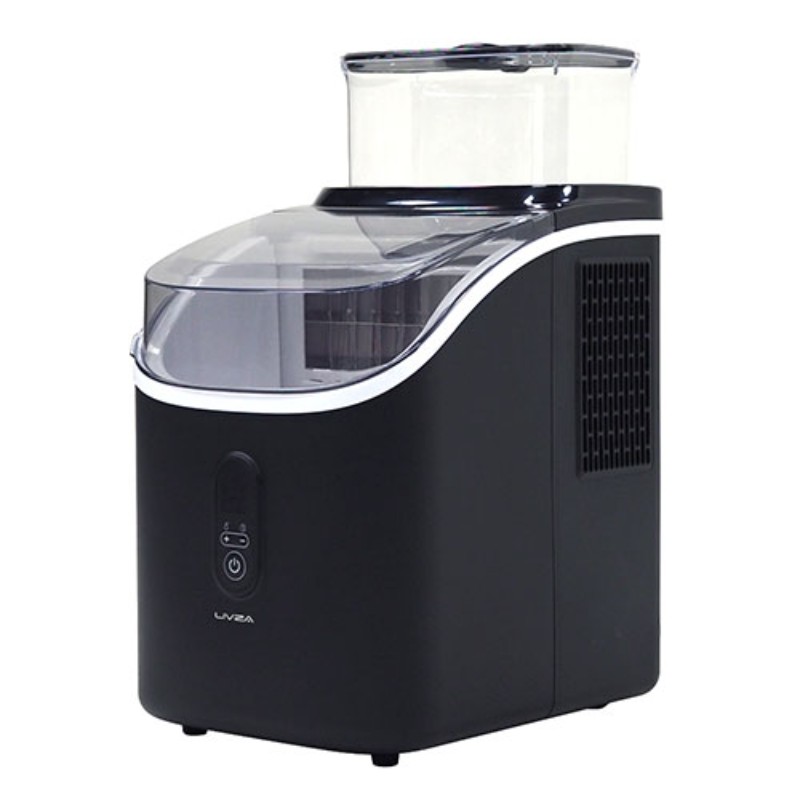 三金商事 LIVZA 高速製氷機キューブアイス ブラック ICE-CUBE01-BK [▲][AS]