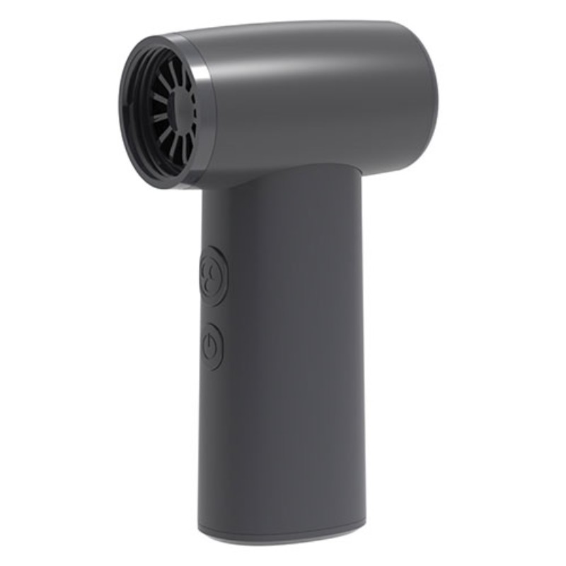 ナカバヤシ 電動エアダスターJET mini充電式 ブラック 軽量コンパクトでコードレス 持ち運びに便利な電動エアダスター DAD-301BK [▲][AS]