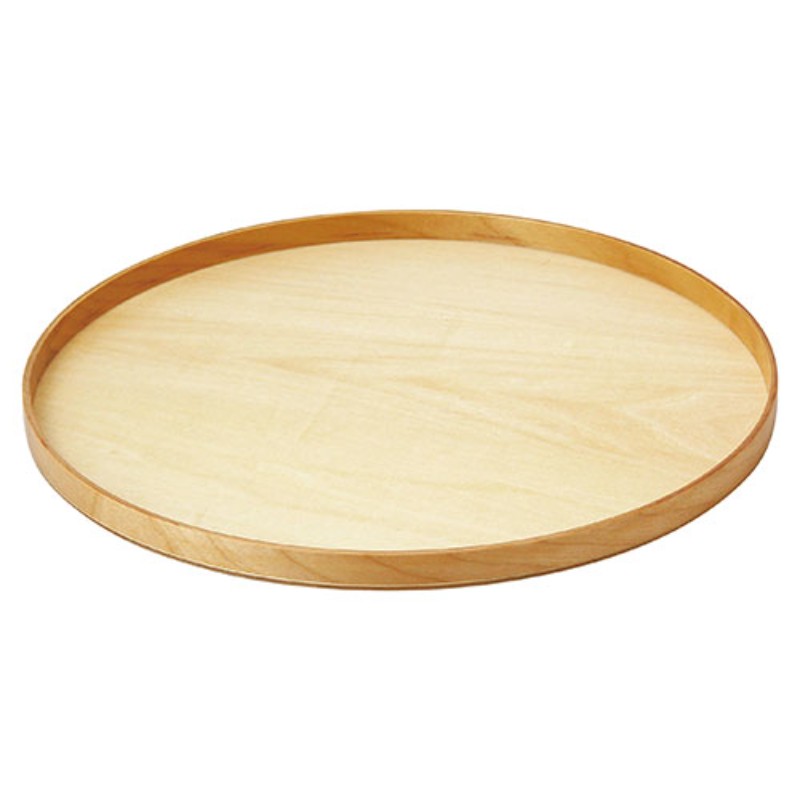 ヤマコー 用美 業務用 木製わっぱ丸トレイ(クリアー) φ38 yamaco17293 キッチン用品 [▲][AS]