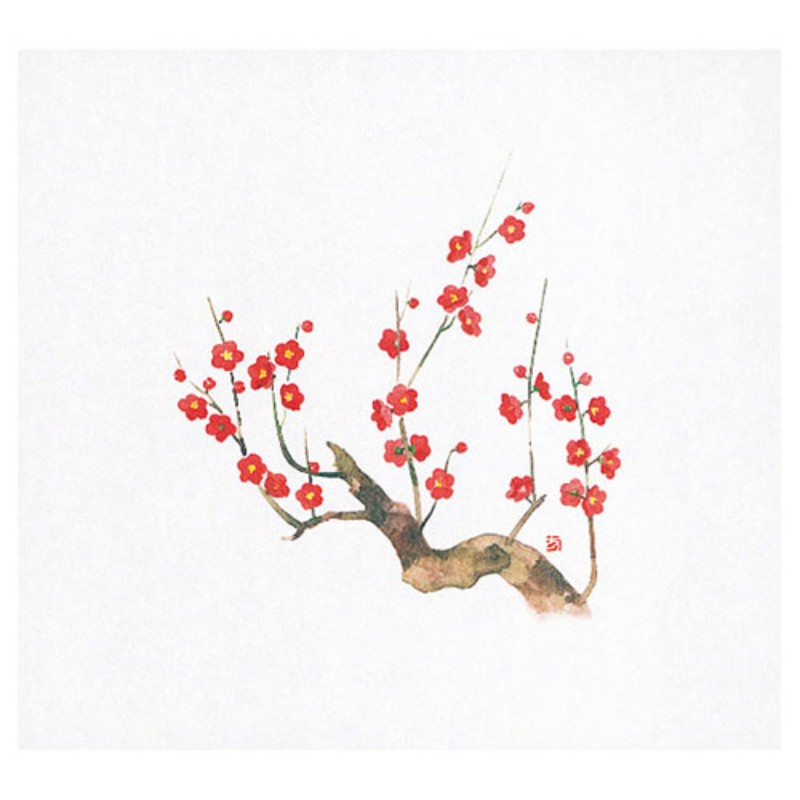 ヤマコー 用美 業務用 遠赤保鮮紙(大)梅 (100枚入) yamaco64881 [▲][AS]