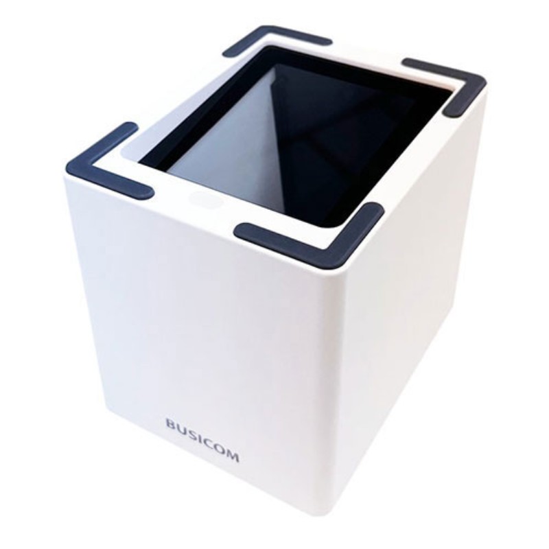 ビジコム デスクトップQRコードリーダー Type-Cタイプ 簡単に読み取りできる卓上バーコードリーダー ス..