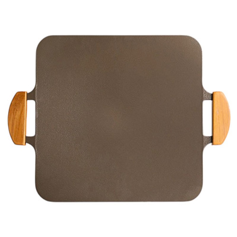 TTS ソリッド グリルパン 調理で使ってそのままお皿になる ファミリー向けの大きめサイズ おうち/アウトドア チャコール CGP10200005 調理器具 [▲][AS]