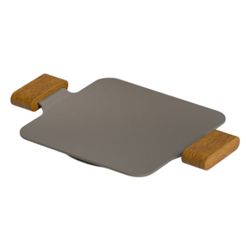 TTS ソリッドミニグリルパン 調理で使ってそのままお皿になる オーブン加熱OK ガスコンロ・IH・オーブン対応 チャコール CGP10200008 調理器具 [▲][AS]