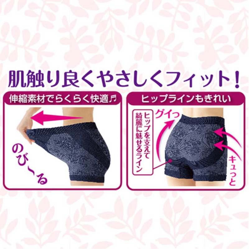 サンスマイル 着け心地のいい綿混らくショーツ 花柄3色組 L〜LL 綿混でやさしい着け心地 SNSM-89732 [▲][AS] hobinavi-11143882 ホビナビ 楽天市場店 サンプル画像3