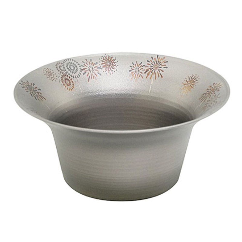 有本製作所 AR-PLOMB(アプロム) チタン製おちょこ 富士-Fuji- 夏(花火) お猪口 酒器 最高の日本酒体験 ドライなお酒に 職人の手作り O-50N [▲][AS]