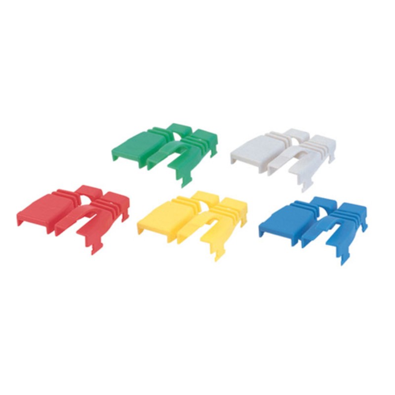 【5色×5セット】 サンワサプライ モジュラーカバー(後付け可能) ADT-MC3KX5 [▲][AS]