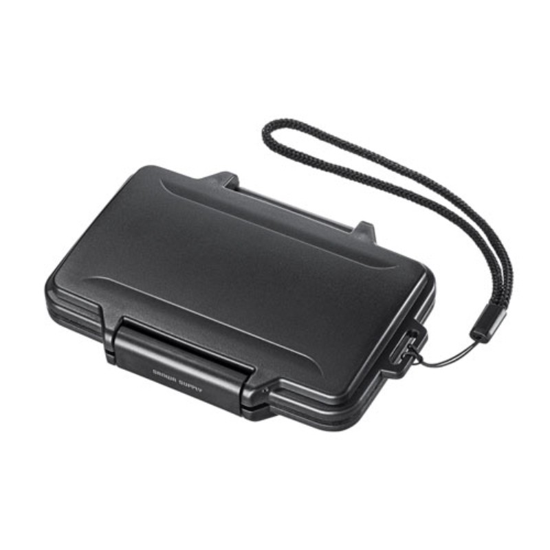 【5個セット】 サンワサプライ 防水・防塵メモリーカードケース(SDカード、microSD...