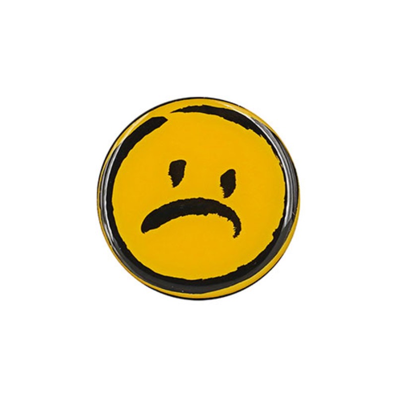 Griptok グリップトック スマホグリップ 円型 スマイルマーク アンハッピー 2007GRTR681SM332 [▲][AS]