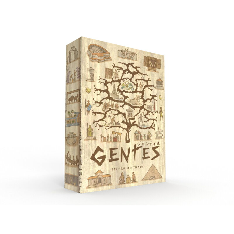 【ケンビル】 ジェンティス 日本流通版 ボードゲーム カードゲーム [▲][ME]