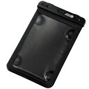 【ELECOM(エレコム)】タブレットケース 防水ケース 汎用 IPX8 吸盤付き 【 iPad Android 等 7.0〜8.3インチの タブレット 対応 ...