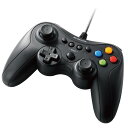 射撃に適したメカニカルトリガーボタンとスティックカスタマイズに対応したFPS特化仕様!振動機能にも対応したクロス配置(Xbox系)の有線13ボタンゲームパッド。＜概要＞■メカニカルトリガーとスティックカスタマイズに対応したFPS特化仕様のクロス配置(Xbox系)の13ボタン有線振動対応ゲームパッド。 ■XInputとDirectInputの両方に対応しており、幅広いゲームタイトルで使用できます。 ■背面にXInputとDirectInputを簡単に切り替えられるスライドスイッチを搭載しています。 ■十字ボタン、アナログスティック2本を含む13ボタンを搭載しています。 ■左スティックが操作しやすいクロススティック配置(Xbox系)を採用しています。 ■ゆったり接続できるケーブル長1.8mです。 ■短いストロークで素早い射撃が可能なメカニカルトリガーボタンを4つ搭載。内部には1000万回の試験をクリアした高耐久マイクロスイッチを採用しています。 ■※レーシングゲームのアクセル/ブレーキなどのアナログ入力には対応していません。 ■十字ボタン、メインボタンには日本メーカー製の高性能ゴム材料を使用し、300万回の耐久試験をクリアした高耐久ボタンを採用しています。 ※弊社試験基準にて実施。 ■スティックの着脱が可能で、市販のエイムリングを装着できます。 ■精密な操作がしやすくなる2種類のロングスティックと交換可能です。 ■スティックはFPSに最適なデッドゾーンゼロ・入力補正なし設計を採用し、遊びのない精密なエイム操作が可能です。 ■スティック感度を左右スティック個別に高感度/標準/精度重視の3モードに切り替えができます。専用のソフトは必要ありません。 ■振動機能を搭載しており、臨場感あふれるプレイを体感できます。 ※振動対応ゲームのみ。 ■※DirectInputで振動機能を使用する場合は、ドライバーのインストールが必要です。 ■マクロ機能、連射機能非搭載で公式大会でも安心して使用可能です。 ■モードを知らせてくれるLEDランプがついています。 ■Steamの各種ゲームタイトルで動作確認済み! ■※動作確認済みのゲームタイトルはエレコムホームページの対応表をご確認ください。 ■ボタンやスティックにキーボードやマウスの操作を割り当てる独自ソフトウェア「ゲームパッドアシスタント」に対応し、ゲームパッドに対応しないゲームもプレイ可能になります。 ■自社環境認定基準を1つ以上満たし、『THINK ECOLOGY』マークを表示した製品です。 ■廃棄物削減に取り組み、製品に同梱する取扱説明書等をペーパーレス化した製品です。＜仕様＞■コネクター形状：USB-A プラグ ■接続方式：USB有線 ■ケーブル長：約1.8m ■対応機種：USBポートを装備したWindowsパソコン ■対応規格：XInput/DirectInput ■対応OS(Windows)：Windows 11/10 ■ボタン数：13ボタン ■アナログトリガーボタン：なし ■メカニカルトリガーボタン：4ボタン ■POV(ハットスイッチ)：あり ■アナログスティック：2本 ■スティック配置：クロス(XBOX系) ■スティックカバー交換：対応 ■軸数：4軸(X軸/Y軸/Z軸/Z回転) ■動作モード：アナログモード ■振動機能：あり(モーター×2個) ■連射機能：なし ■マクロ機能：なし ■ボタン配置切替機能(リマップ機能)：なし ■スティックモード切替機能：なし ■スティック感度切替機能：あり(3段階) ■内容物：ゲームパッド本体×1台、ノーマルスティック×2本、ロングスティック×1本、ロングドームスティック×1本 ■外形寸法(本体)：幅約161mm×奥行約65mm×高さ約99mm ※ケーブル除く/ノーマルスティック装着時 ■重量(本体)：約245g ※ケーブル含む※ノーマルスティック装着時 ■電源：USBバスパワー ■VCCI：Class B対応 ■カラー：ブラック備考※メーカー取り寄せ商品となりますので、ご注文後の注文キャンセルはお承りできません。※メーカー取り寄せ商品となりますので、返品交換は一切お受けいたしかねます。ただし初期不良の場合でメーカーに在庫が確認できる場合は交換にて対応致します。※商品開梱後は組み立てやご使用の前に、コンディション・付属品類が揃っていることをご確認ください。 お客様の都合による返品・交換はお受けできませんので、ご注意ください。※メーカー取り寄せ商品となりますので、メーカー欠品の場合はご注文をキャンセルさせていただきます。あらかじめご了承ください。※取り寄せ品のため納期が前後する場合がございます。あらかじめご了承下さい。