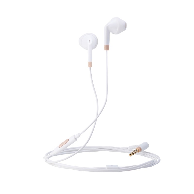 【ELECOM/エレコム】 イヤホン 有線 マイク付 L型プラグ【各種スマホ タブレット NintendoSwitch(TM) 等3.5mm4極ミニジャック搭載機器対応】ホワイト [▲][EL]