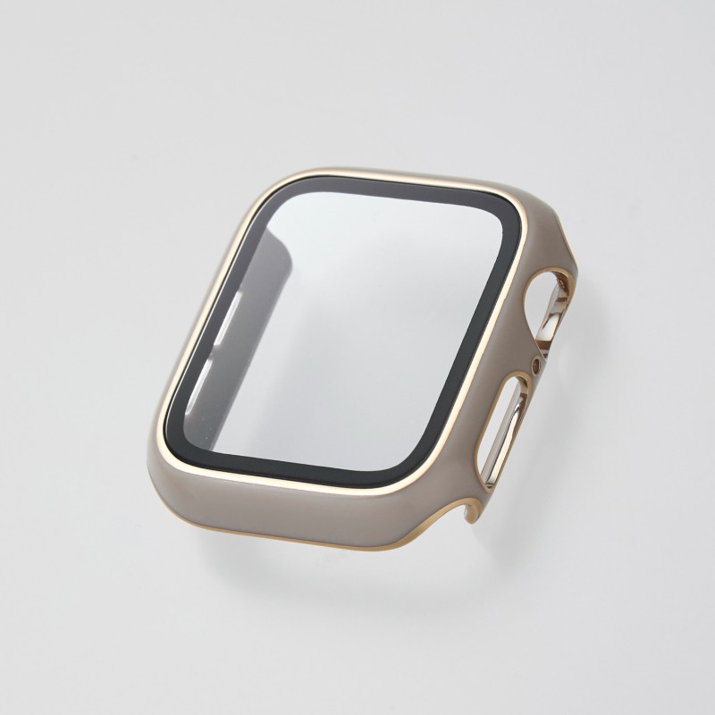 【ELECOM/エレコム】 アップルウォッチ カバー Apple Watch SE (第2世代/第1世代) /Series 6/5/4 [ 40mm ] フルカバー 全面保護 &me グレージュ [▲][EL]