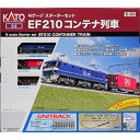 【KATO/カトー/関水金属】 Nゲージスターターセット EF210 コンテナ列車 Nゲージ 機関車 貨車 ▲ ホ F