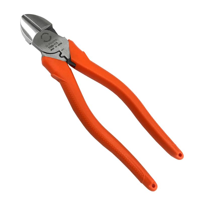 【フジ矢】 偏芯強力ニッパ （ラウンド刃）175 700N-175 [▲][FU]
