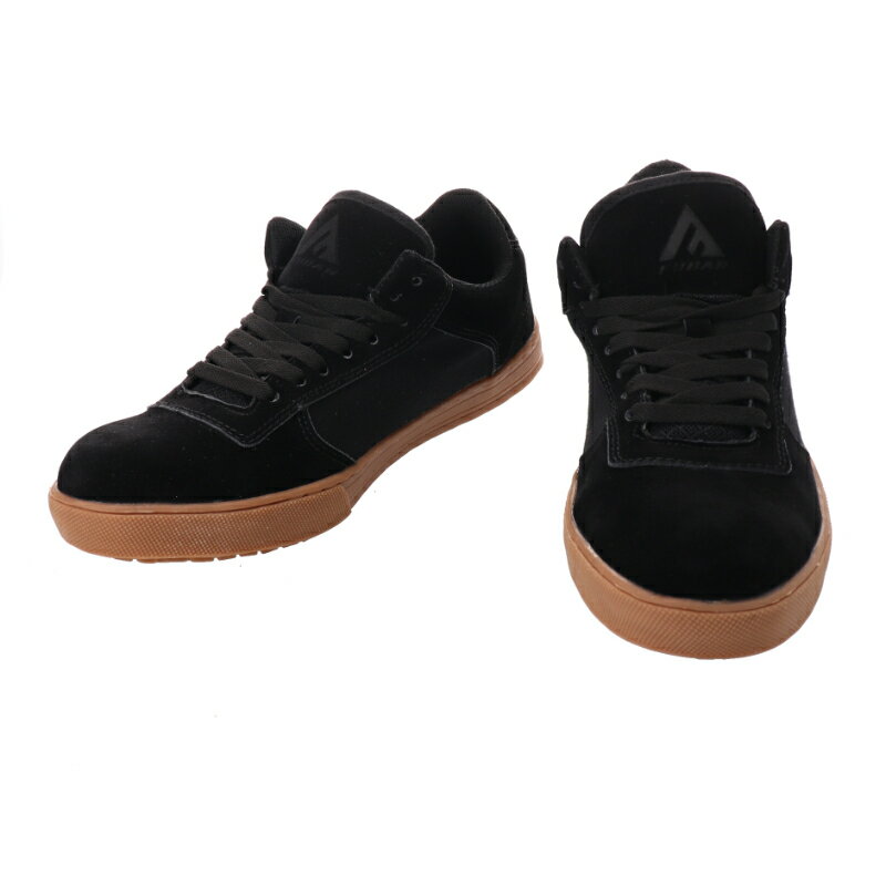 【おたふく手袋】 fubar FB-801 ワークシューズ ローカット 黒 28.0 FB-801 [▲][FU]