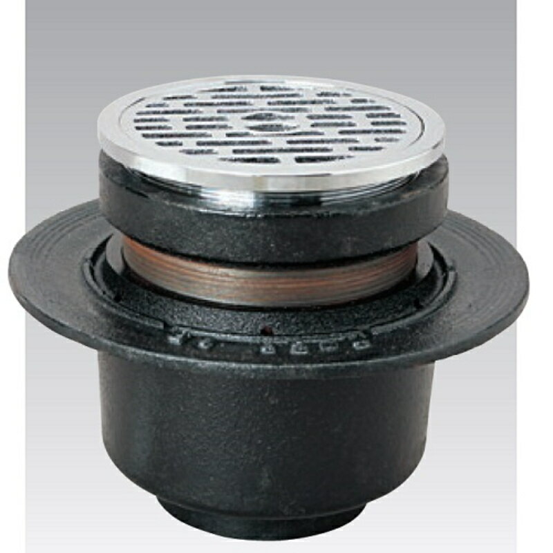 【アウス】 防水用床排水トラップ D-5B 80 建築資材 設備 [▲][FU]