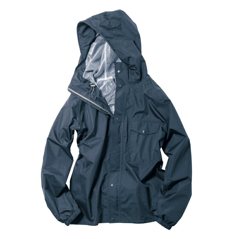 【Makku】 デイリーレインスーツ AS-5120 ネイビーLL AS-5120 レインウェア [▲][FU]
