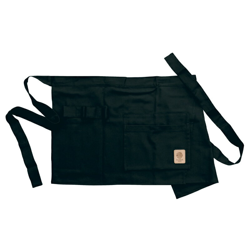 【PROSTAR】 ガーデンエプロン ショート ブラック [▲][FU]