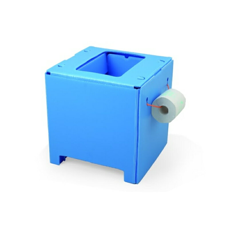 【まいにち】 W(ワイド)プラダントイレ 携帯トイレ 非常用トイレ 防災グッズ 防災 [▲][FU]