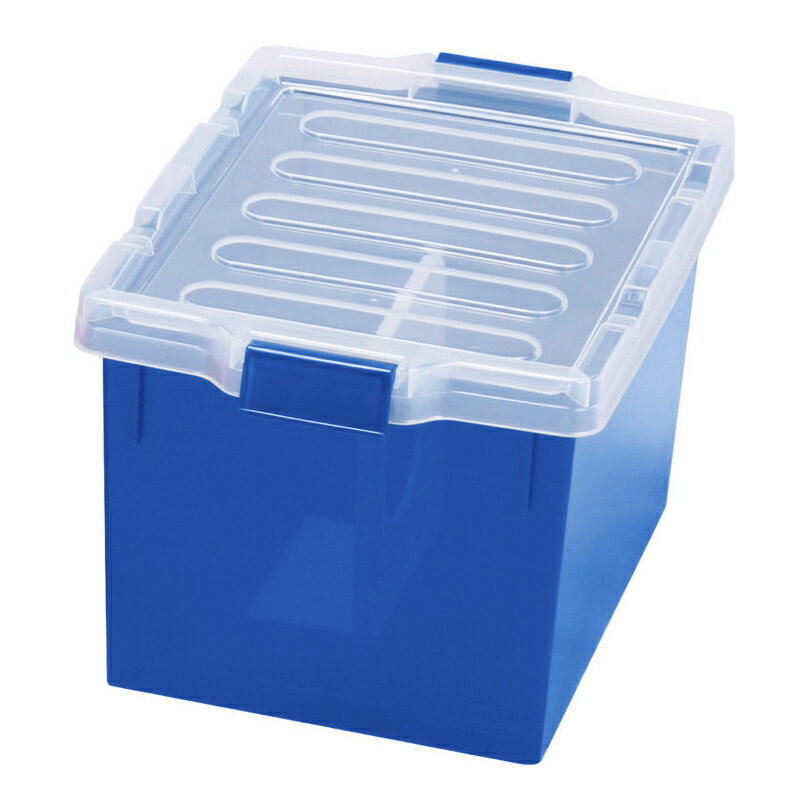 【伊勢藤】 同人誌ケースB5 ブルー 収納 日本製 [▲][FU]