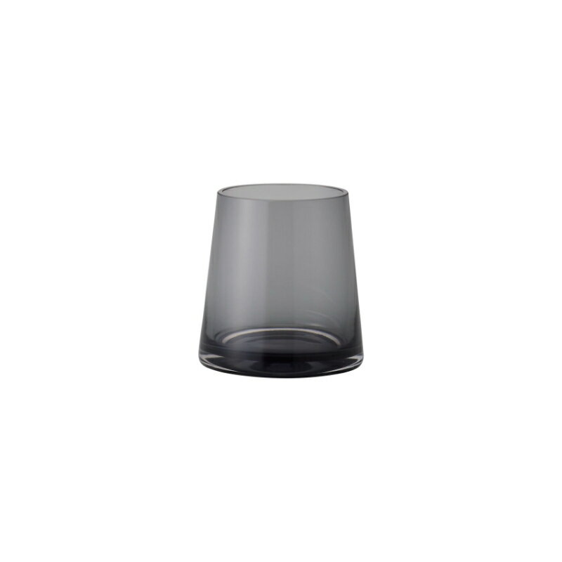 【クレイ】 conicaglass(コニカグラス) グレー 7.5φ インテリア 器 花瓶 [▲][FU]