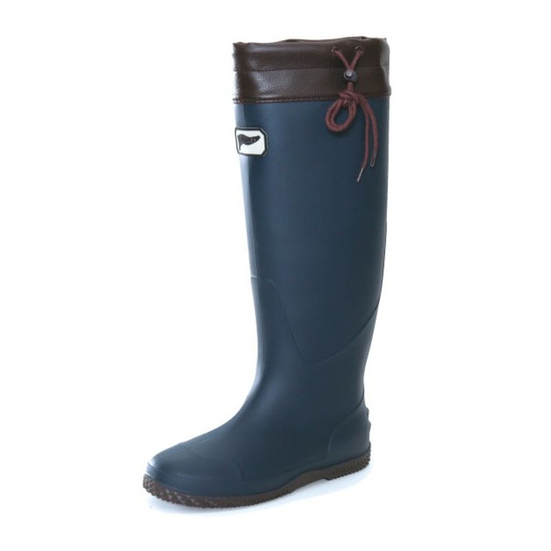 【阪神素地】 PVCポータブルブーツ ネイビー M FU 5501 [▲][FU]