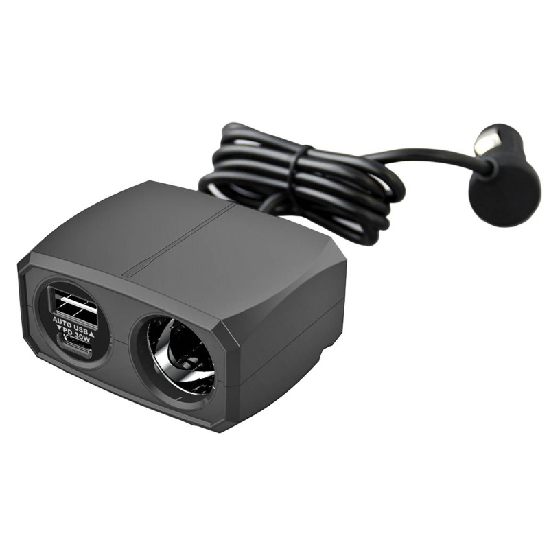 【カシムラ】 セパレートソケットPD30W/USB KX−238 カー用品 [▲][FU]