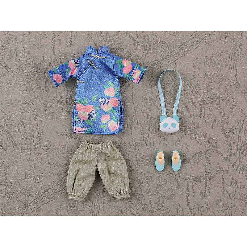 【グッドスマイルカンパニー】 ねんどろいどドール おようふくセット チャイナ服 ロング丈 [パンダ] ねんどろいどどーる [▲][ME]