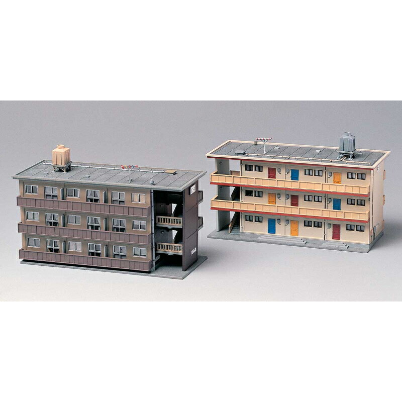 【グリーンマックス】 2152 集合住宅 Nゲージ ストラクチャーキット [▲][ME]