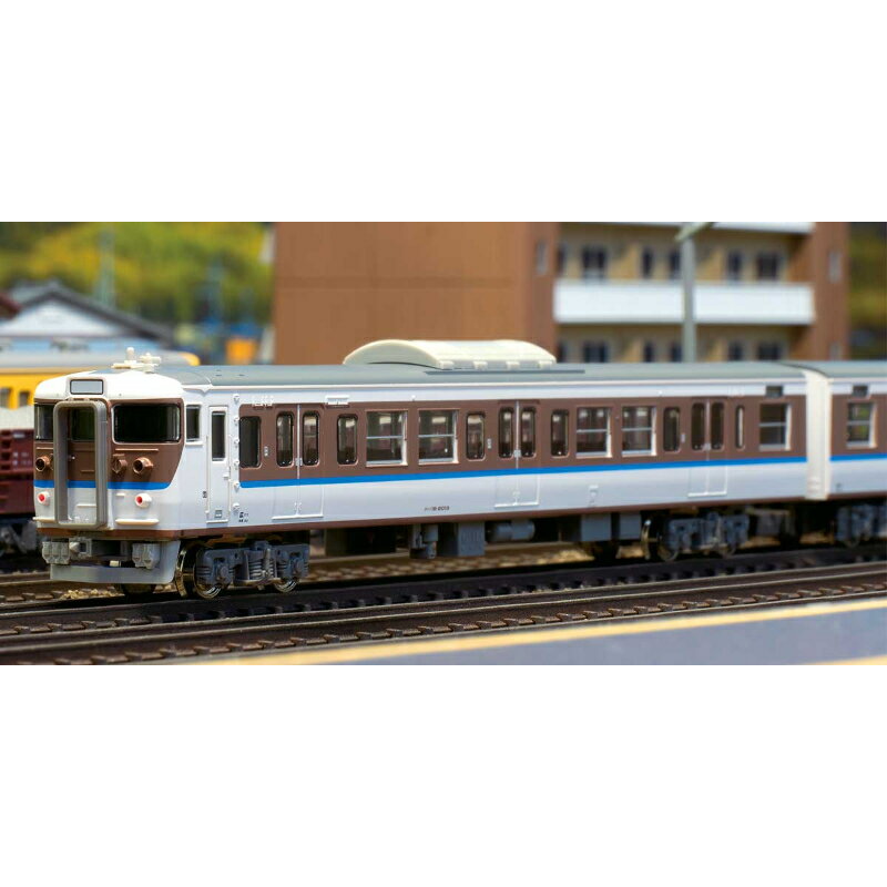 【グリーンマックス】 30417 JR115系2000番台(30N体質改善車・L18編成・更新色)増結4両編成セット(動力..