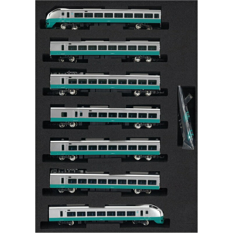 【グリーンマックス】 50556 E653系(フレッシュひたち・床下黒・緑)7両編成セット(動力無し) Nゲージ Nゲージ車両（完成品モデル） [▲][ME]