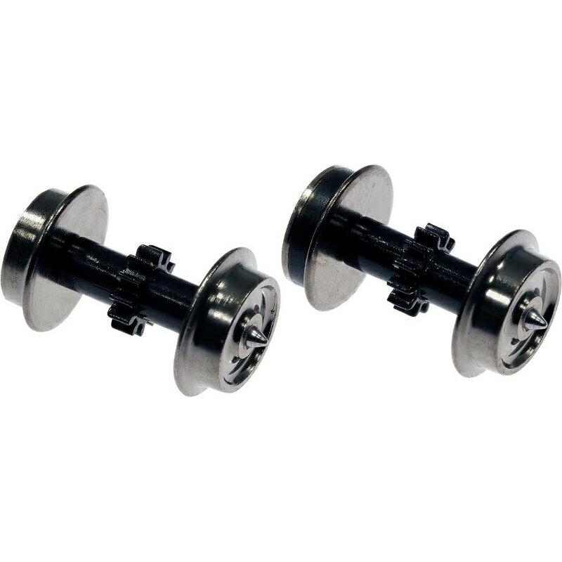 【グリーンマックス】 8641 動力台車用車輪(コアレス動力対応)(黒) Nゲージ 交換用車輪 [▲][ME]