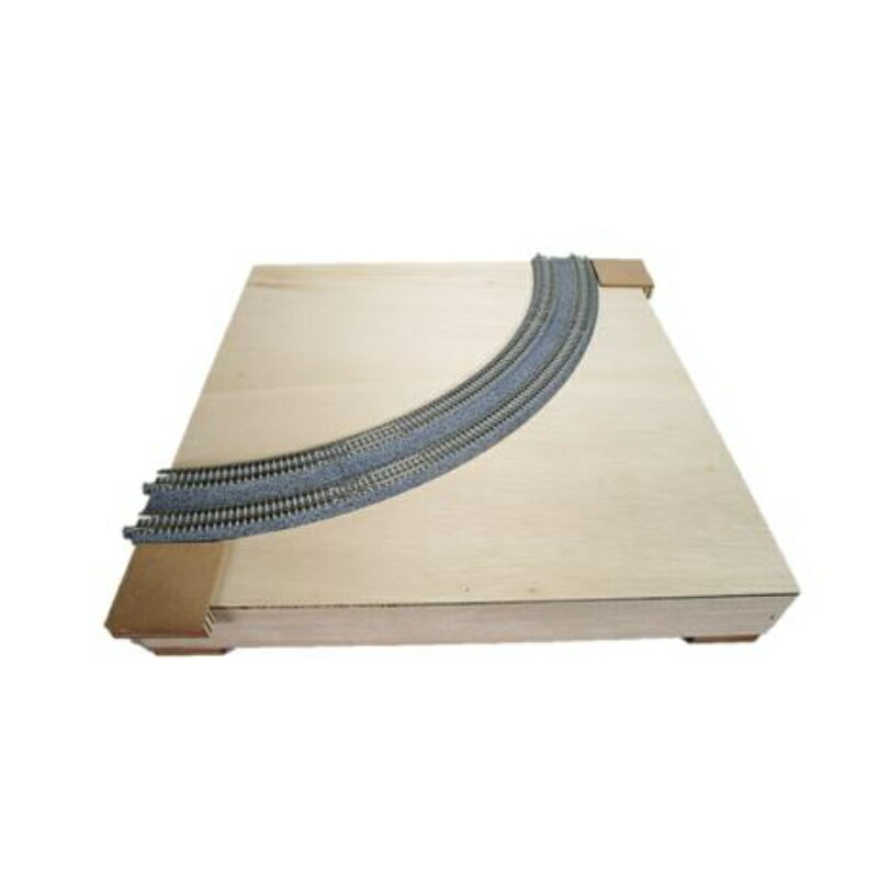 【ホビーセンターカトー】 28-882 T-TRAKボード コーナー レイアウトベース [▲][ME]