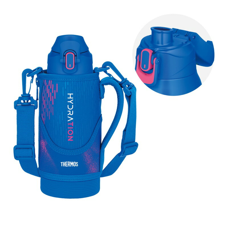 【THERMOS/サーモス】 真空断熱スポーツボトル FJS-800F BLP 水筒 保冷 0.8L 800ml ブルーピンク [▲][KM](3)