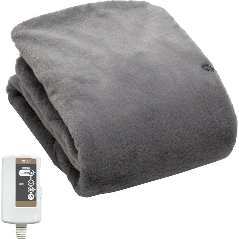 【広電】 電気毛布 ひざ掛け 暖房用品 ラビットファー 140×80cm CWN141H-HM [▲][KM]